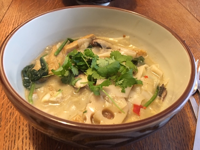 Thai Green Noodle Soup with Tofu &&nbsp;vegetables
